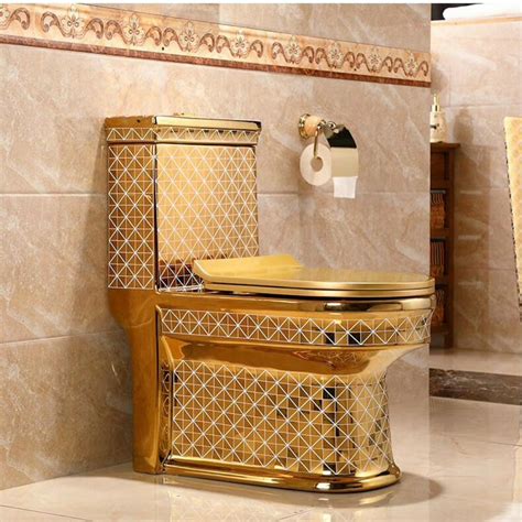 luxury gold toilets